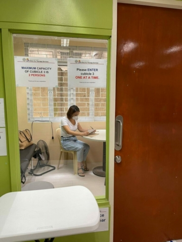 Pre-Clinical Trial Screening Booth